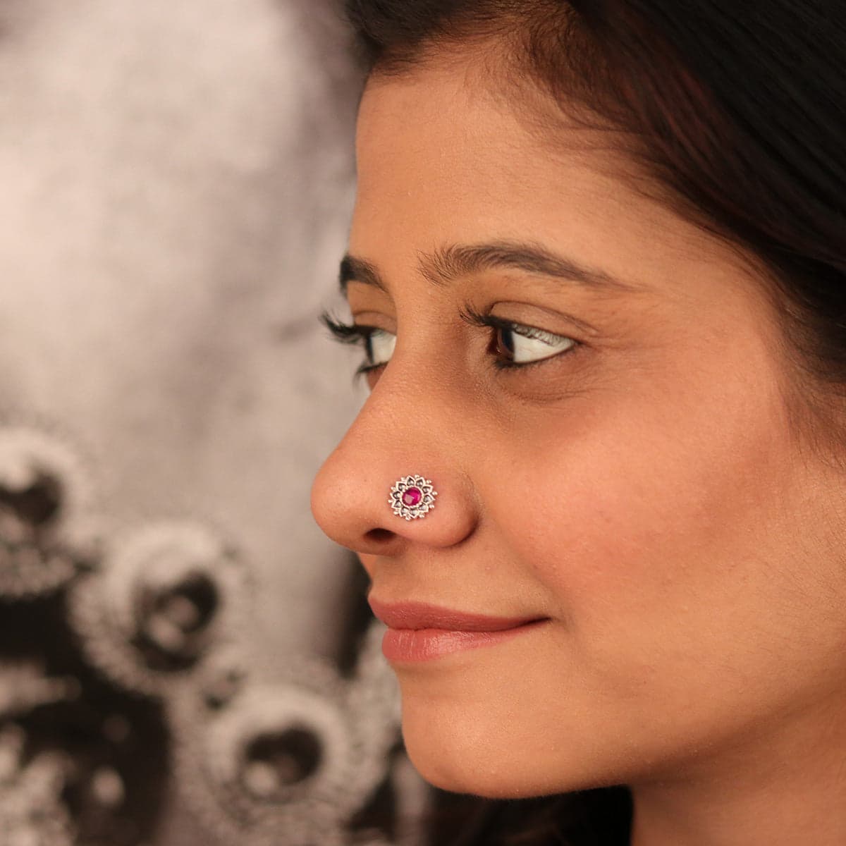 Diamond Nose Piercing Modern Stylish Jewellery for Facial Piercings
