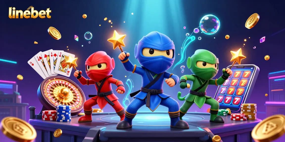Engage in thrilling gameplay with linebet featuring vibrant 3D characters and dynamic casino elements.