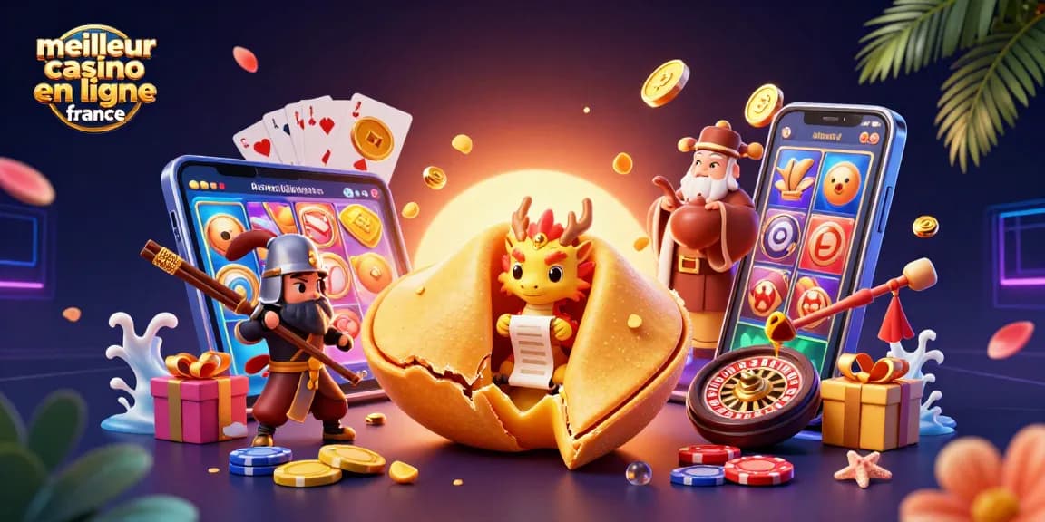 Profitez du meilleur casino en ligne France avec des personnages de la chance et des jeux dynamiques.
