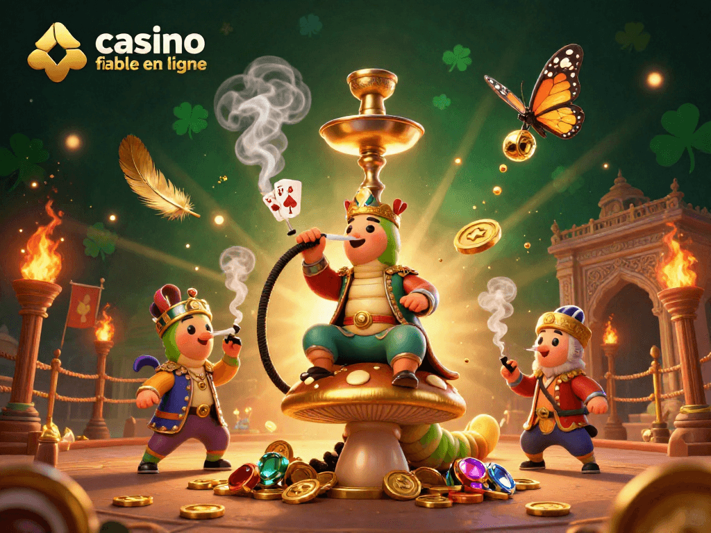 Découvrez un casino fiable en ligne avec des personnages colorés et des éléments de jeu captivants.