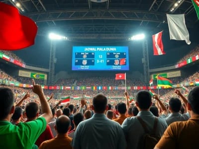 Update Jadwal Piala Dunia Terbaru dan Tips Menontonnya