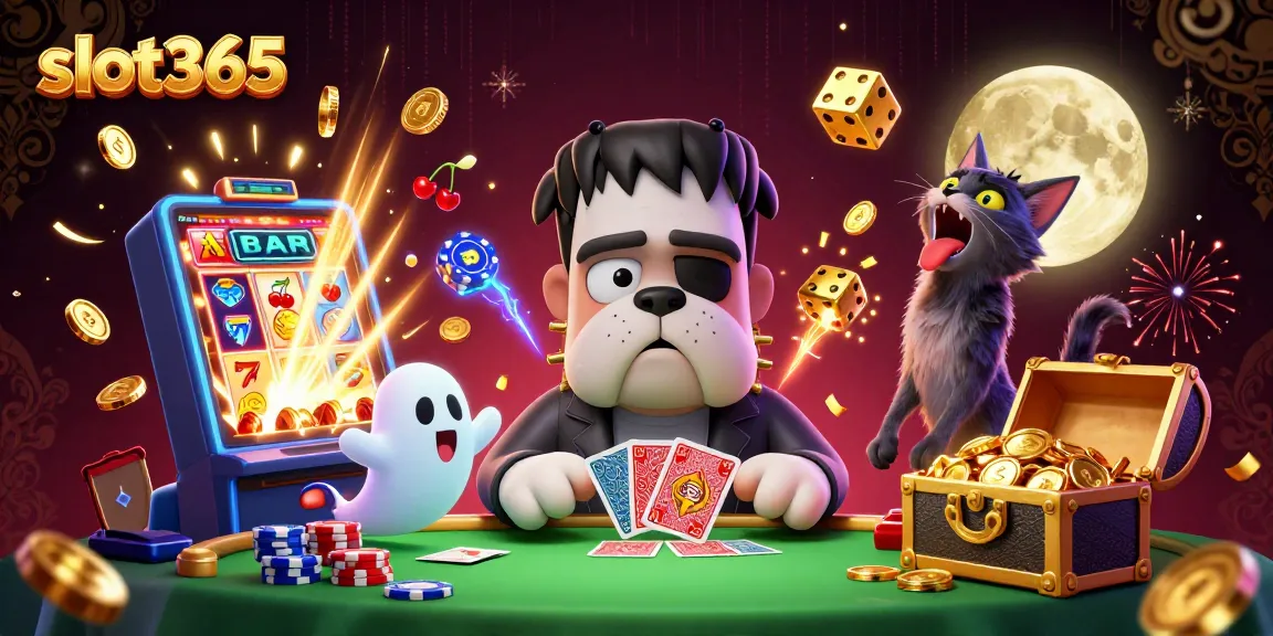 Spin to win big with slot365's immersive 3D casino adventure featuring lively characters and jackpots!