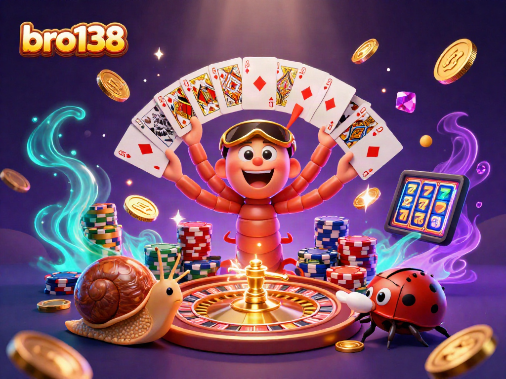 Experience thrilling wins at bro138 with vibrant casino action featuring cards and chips
