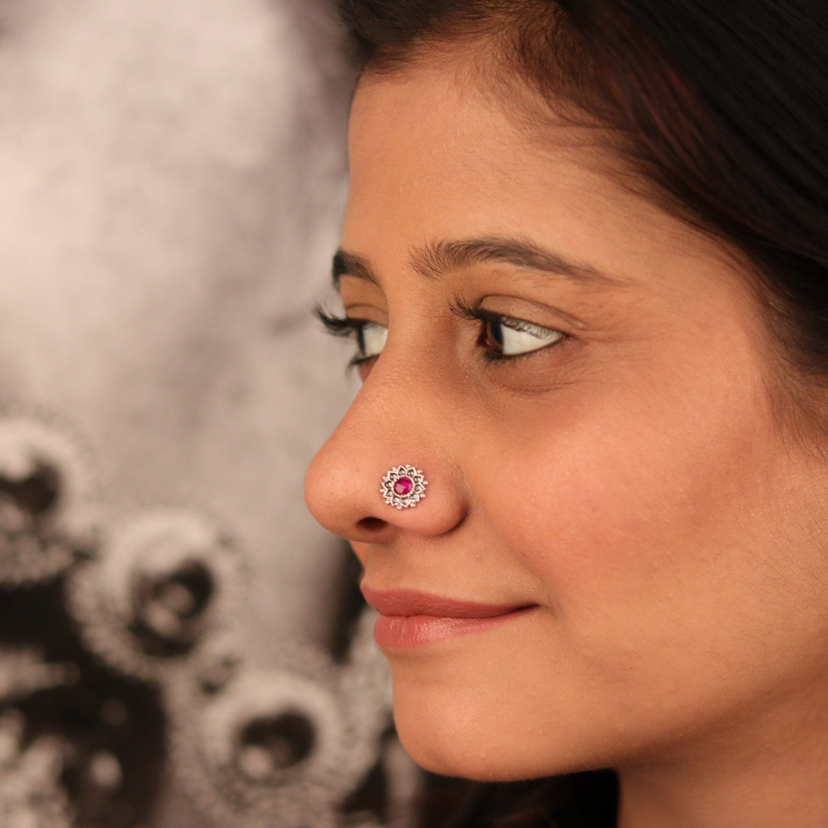Diamond Nose Piercing Modern Stylish Jewellery for Facial Piercings