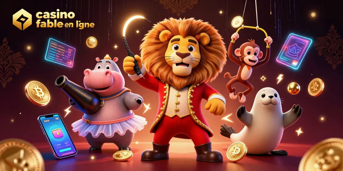 Jouez avec des jeux palpitants dans un casino fiable en ligne, illustré par des personnages captivants et des éléments de crypto-monnaies.