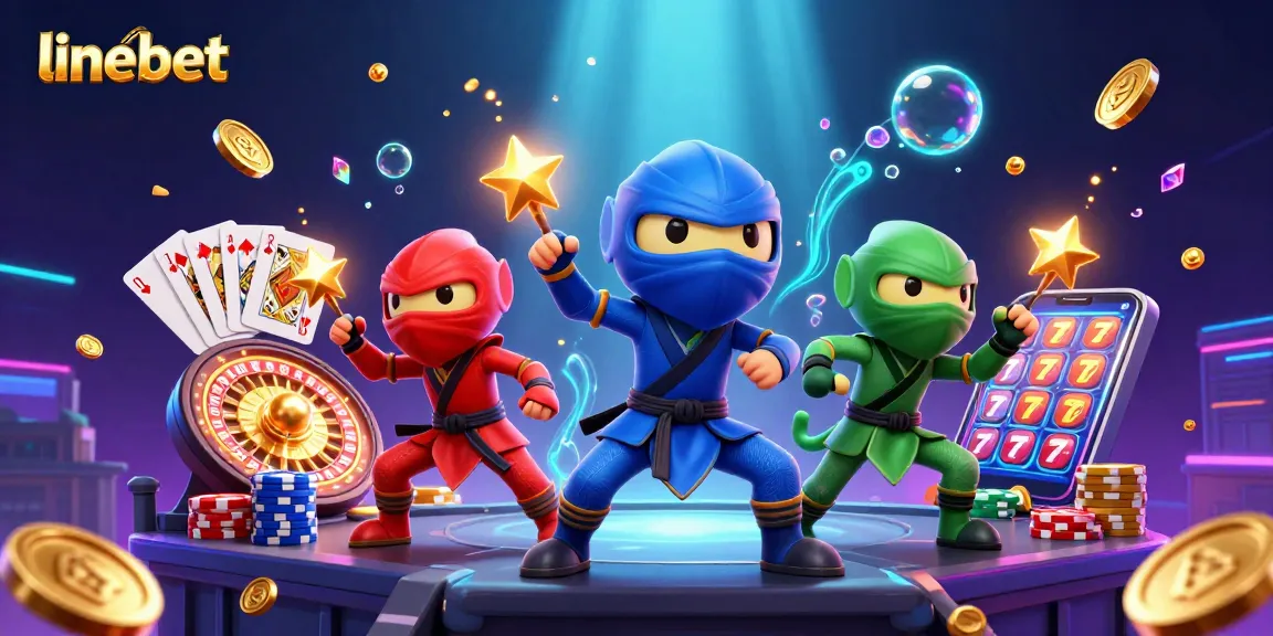 Engage in thrilling gameplay with linebet featuring vibrant 3D characters and dynamic casino elements.