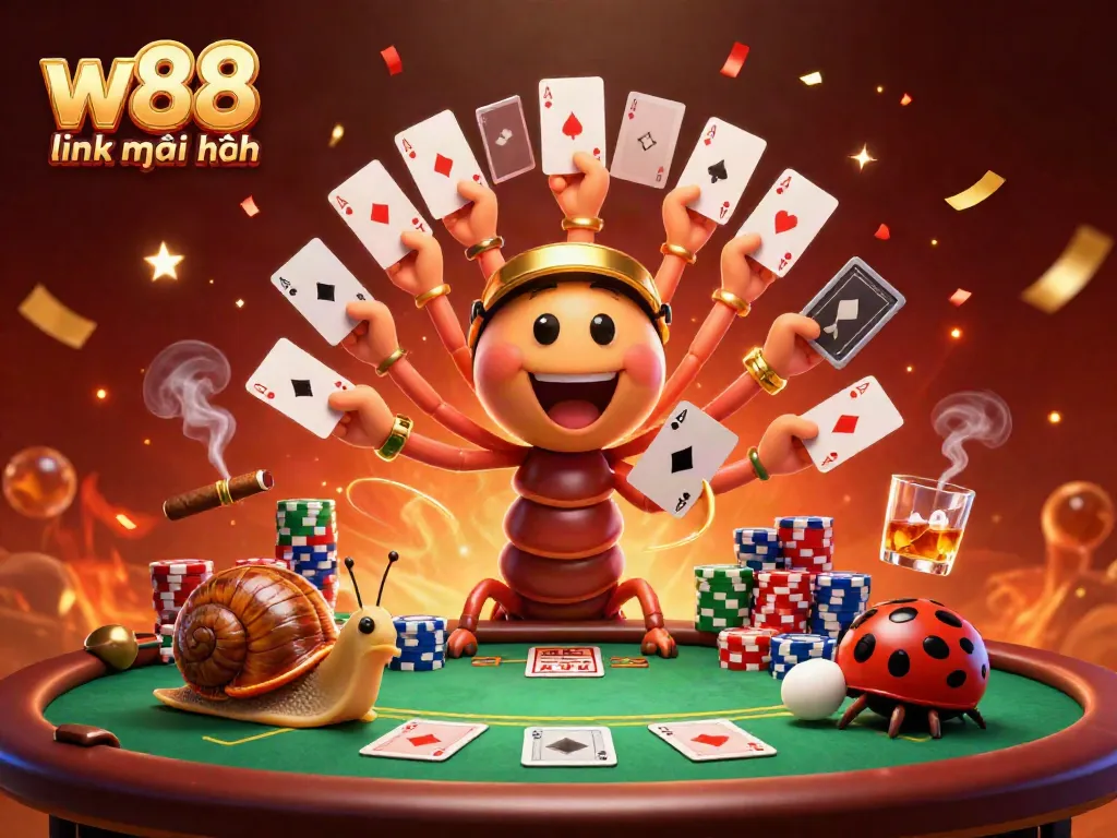 Experience the thrill of the casino with w88 link mới nhất featuring our millipede dealer and high-roller action.