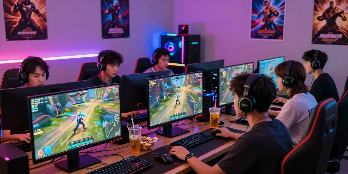 Pengalaman bermain game online yang mengasyikkan di https://www.acdctees.com dengan suasana yang hidup dan alat gaming modern.