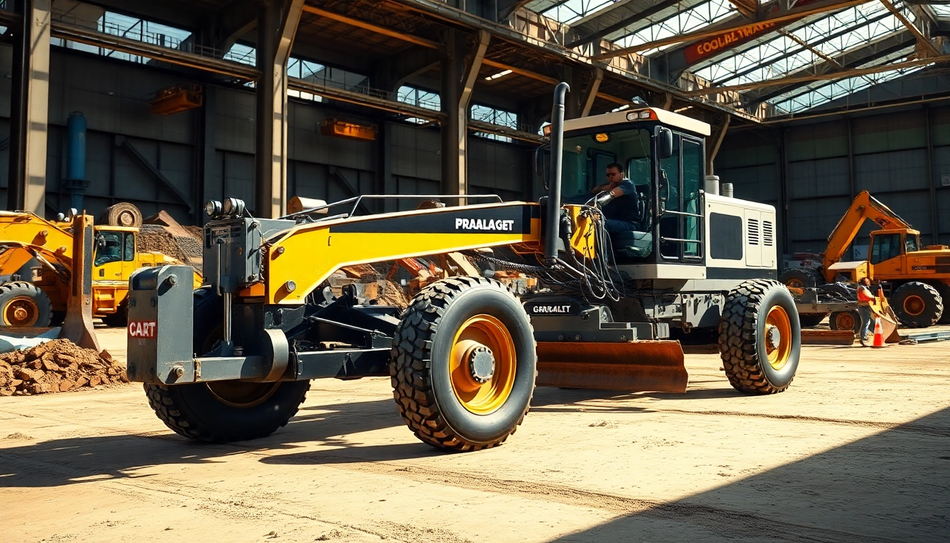 See the gradall machinery maneuvering efficiently on a construction site.