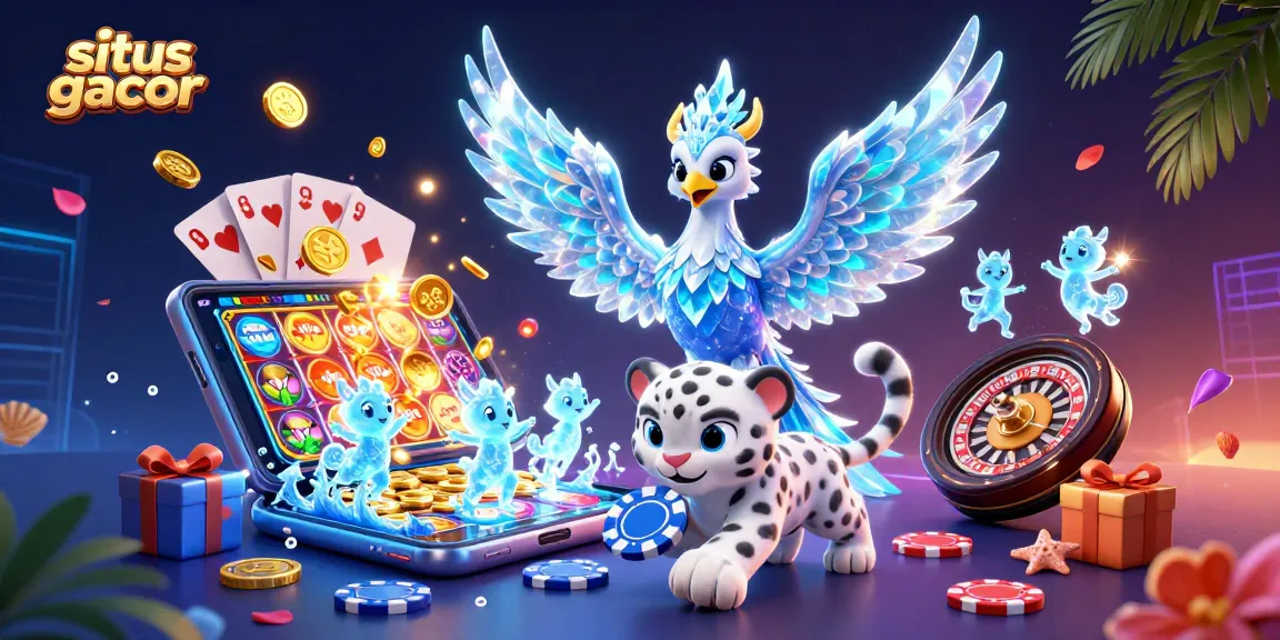 Experience thrilling action with situs gacor while the ice phoenix conquers the casino realm in vivid detail.