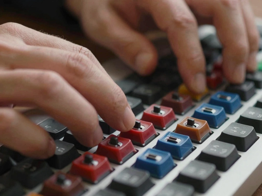 Mechanical Keyboard Switches: A Typist's Comparison Guide - detail