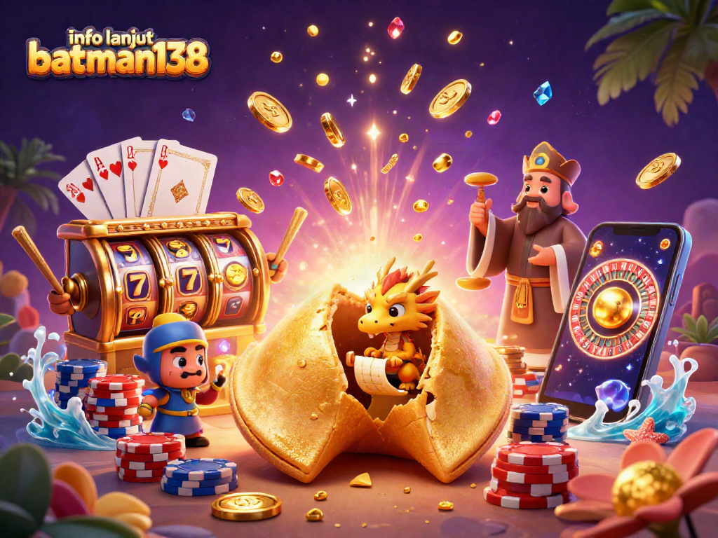 Menangkan jackpot dengan info lanjut batman138 di mesin slot bertema kekayaan!