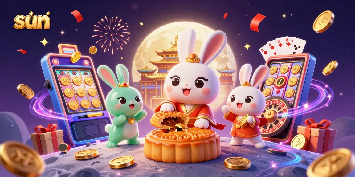 Win big at the casino with the sun shining on colorful slots, poker chips, and celebration effects.