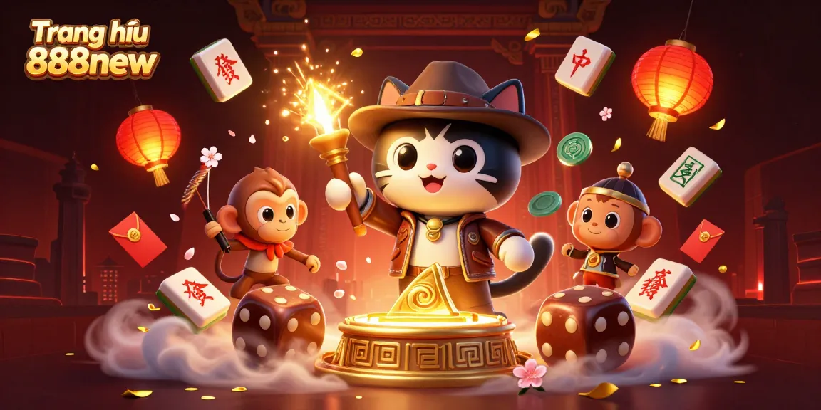 Experience the thrill of winning with Trang chủ 888new in this vibrant casino adventure scene.