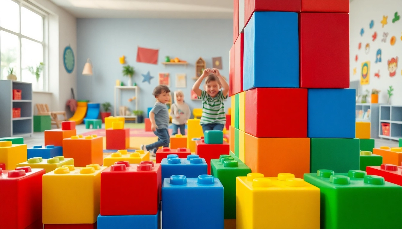 Transform Indoor Playtime with Giant Building Blocks for Creative Kids